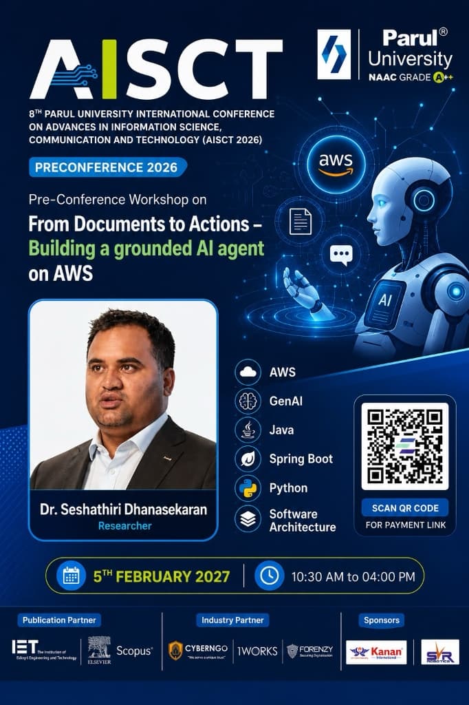 Pre-Conference Workshop on From Documents to Actions - Building a grounded AI agent on AWS